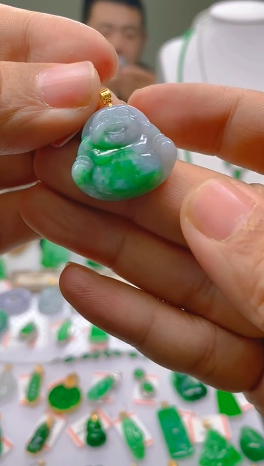 【闪购商品】翡翠颈饰18K金镶嵌新号开播，全场乱卖