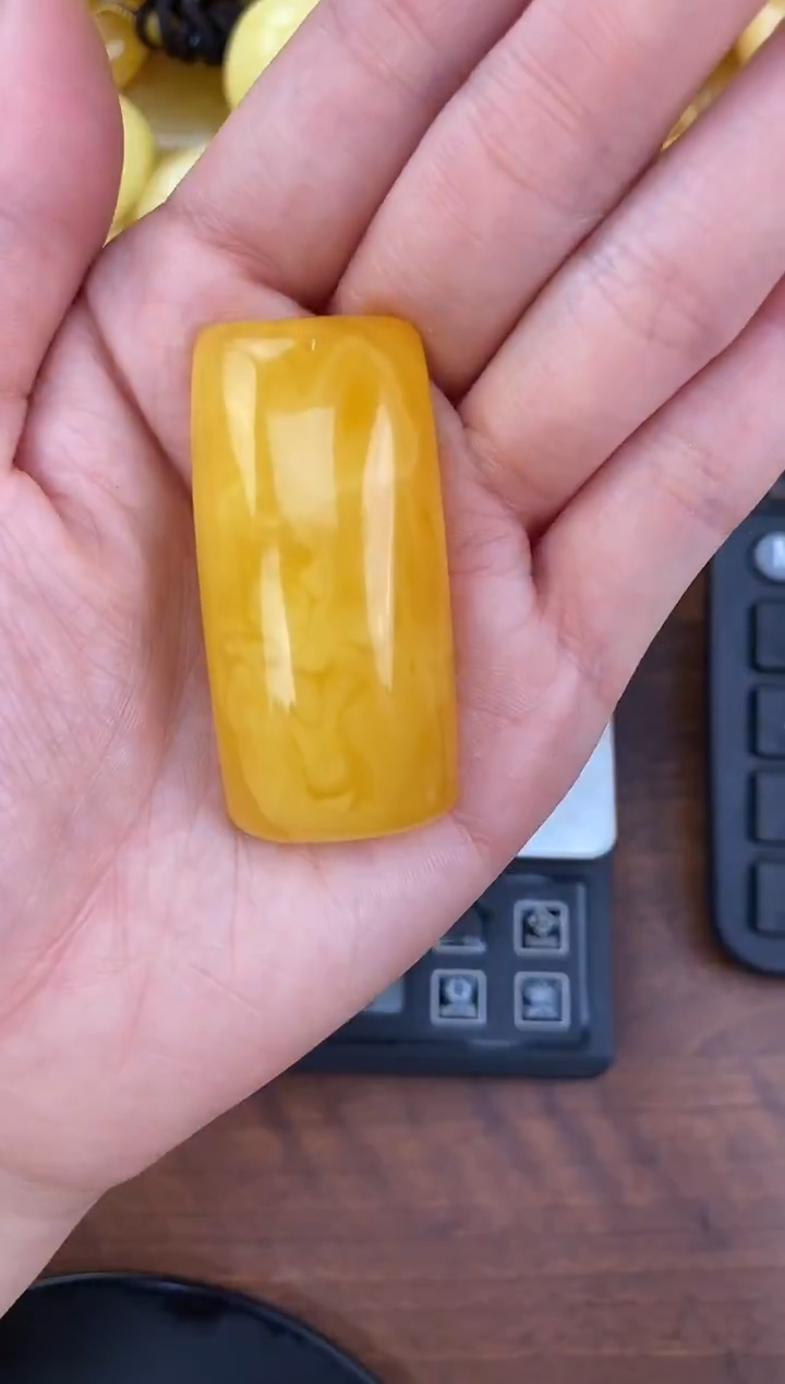 裸石琥珀未镶嵌天然琥珀蜜蜡