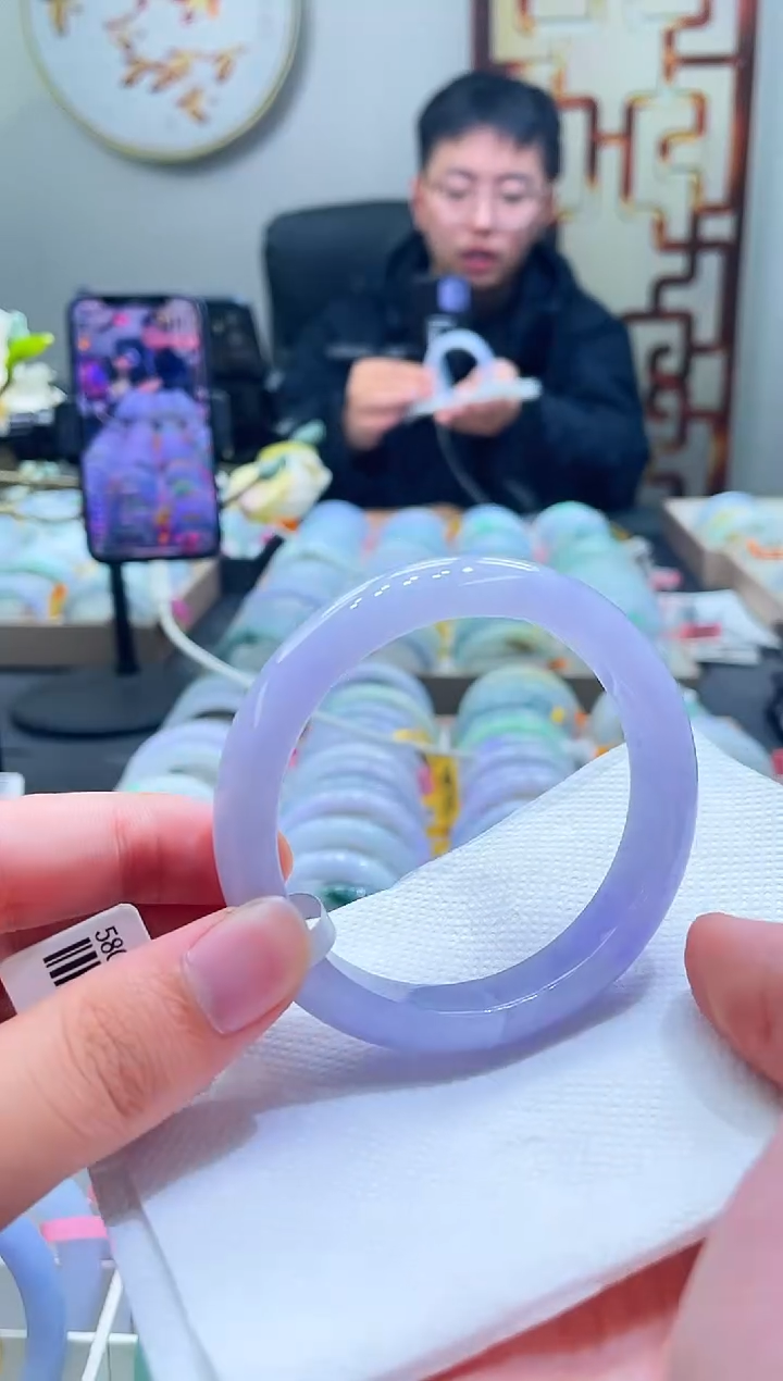 未镶嵌手镯翡翠107-57