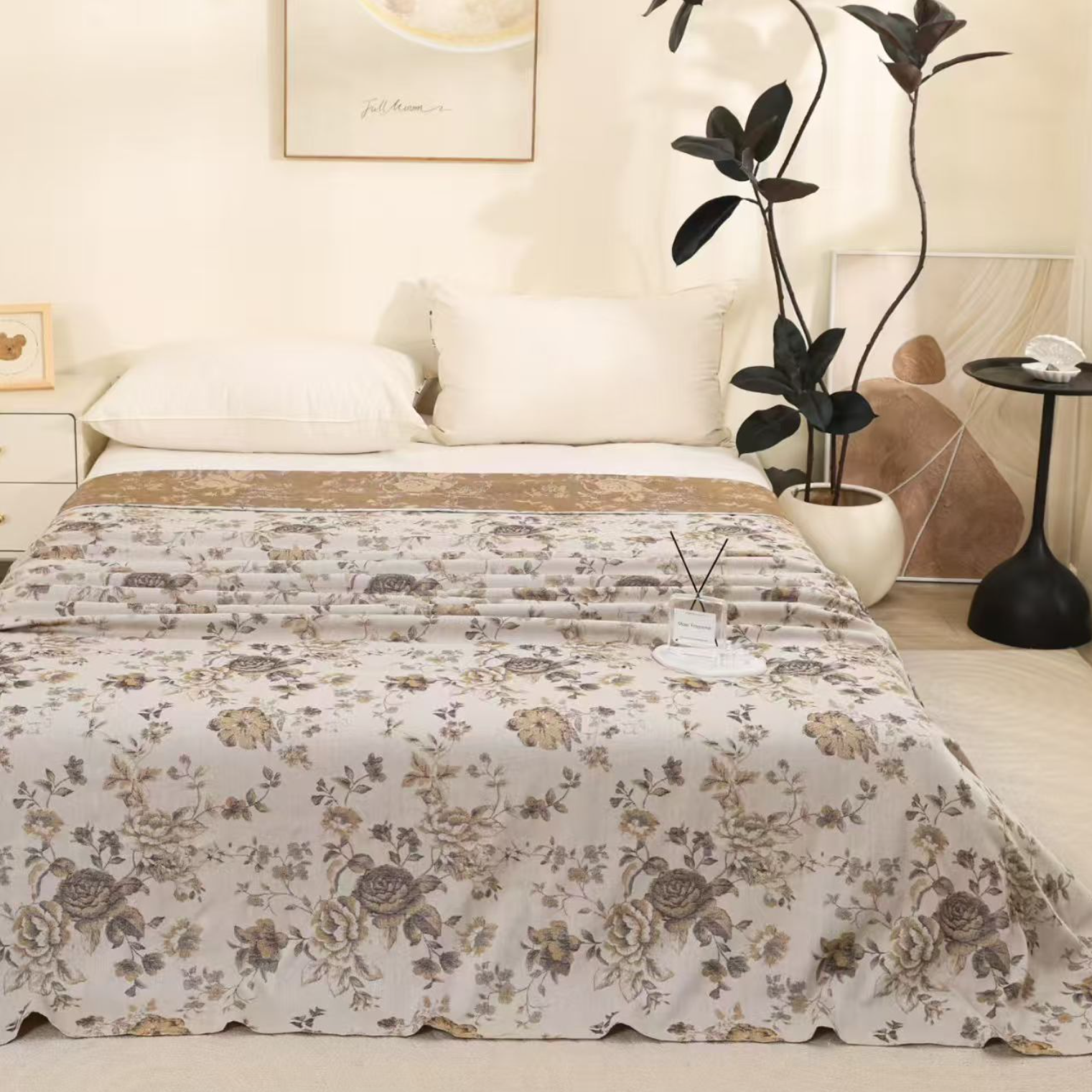 被套-200*230赛贝尔纯棉双层纱 双人被套