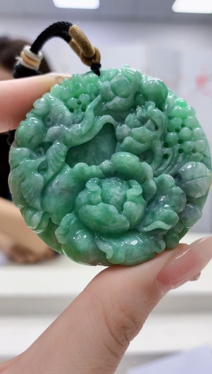未镶嵌定制翡翠4829jw-毛货挂件218