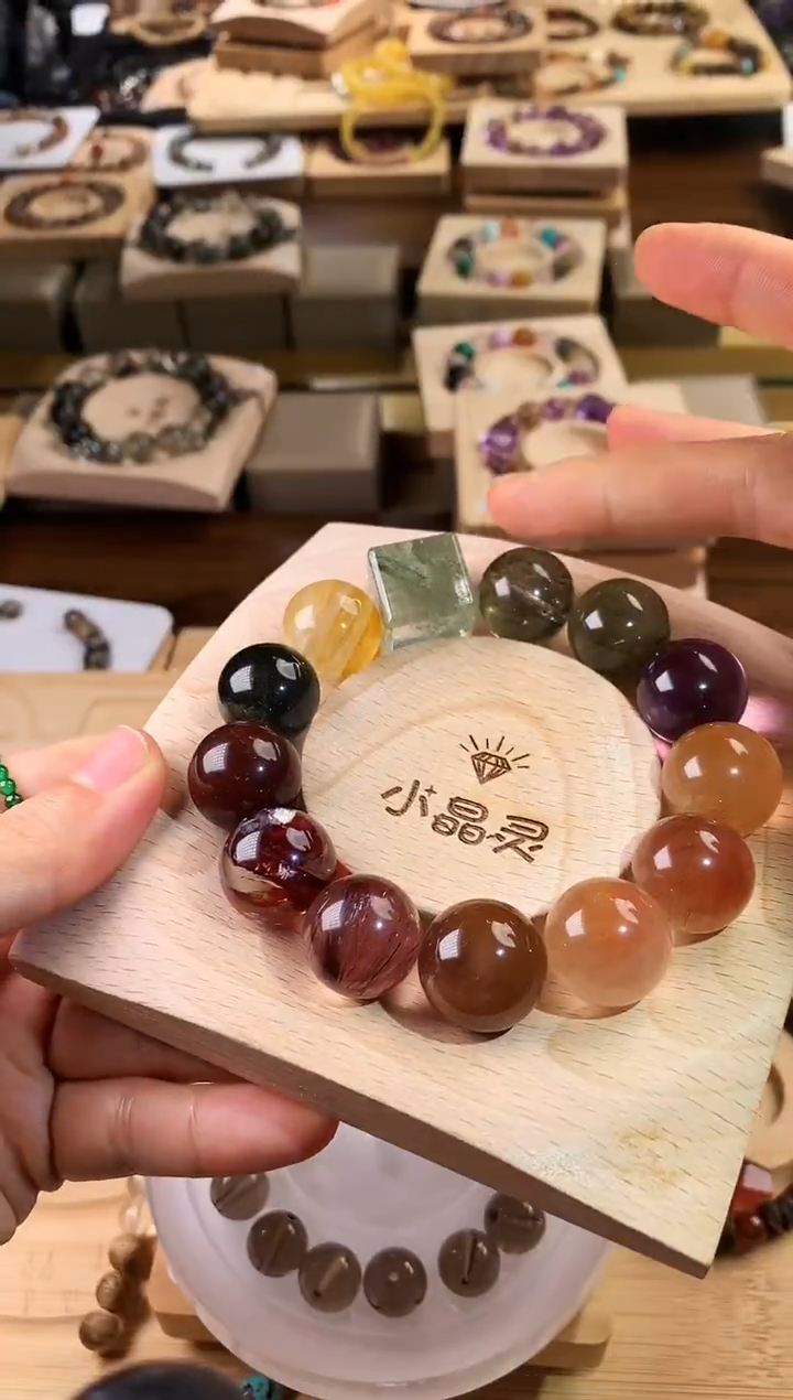 未镶嵌手链水晶漫*天然水晶单颗