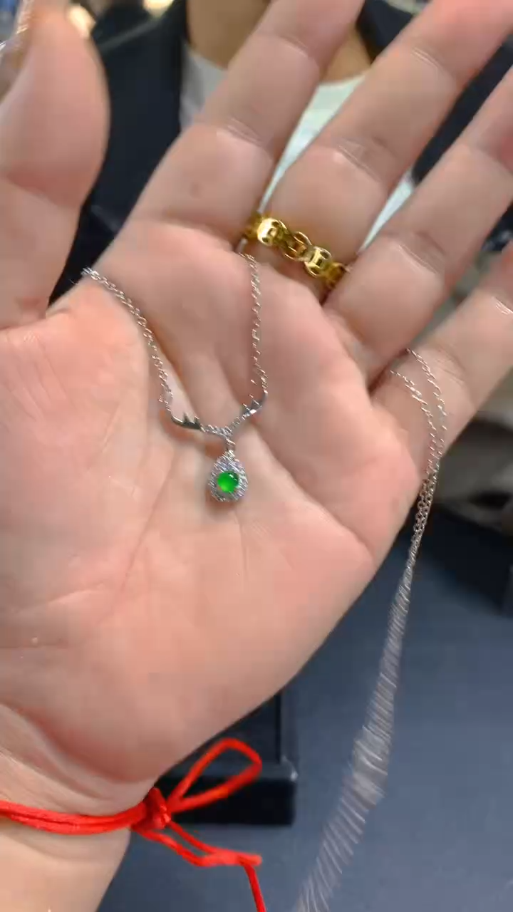 【闪购商品】翡翠项链未镶嵌0582138854多样性发一