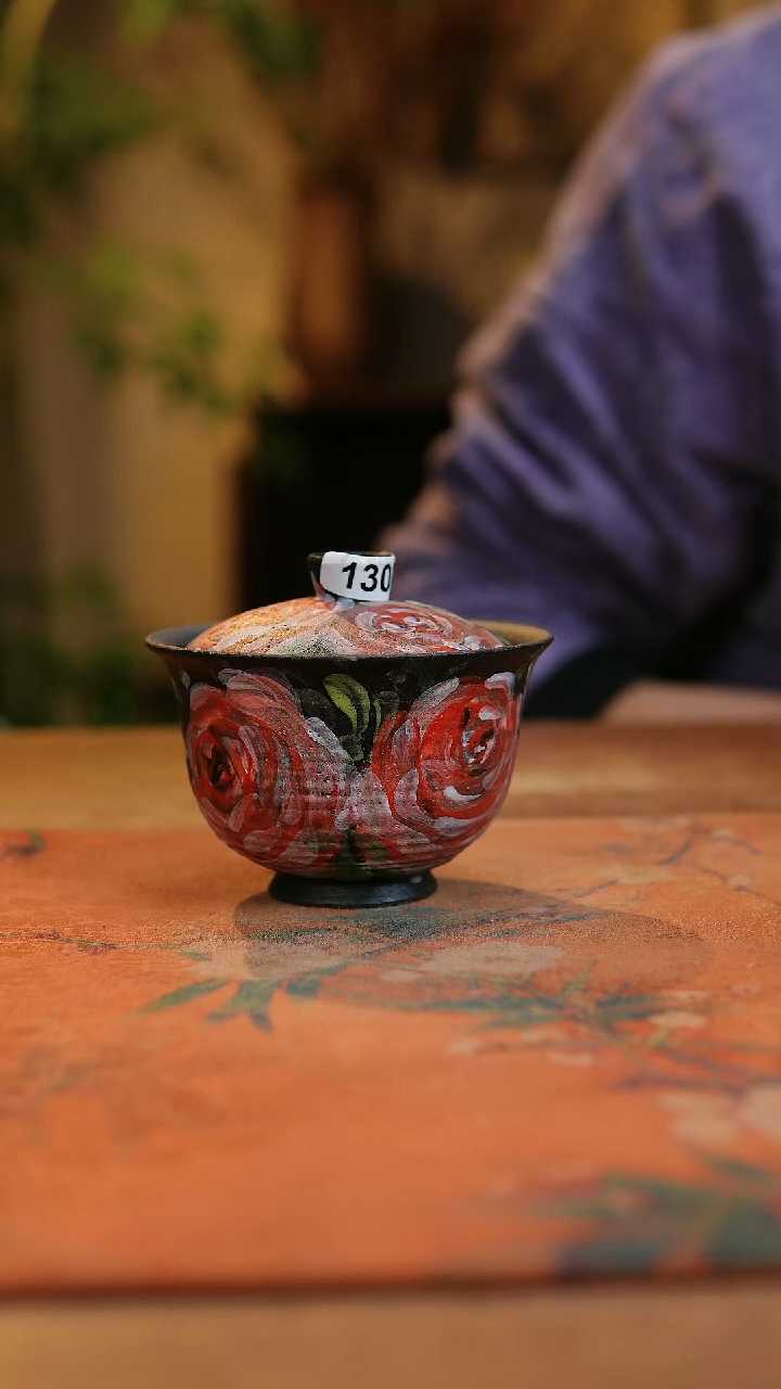 【闪购商品】瓷片1303景德镇手工手绘釉下彩高温瓷