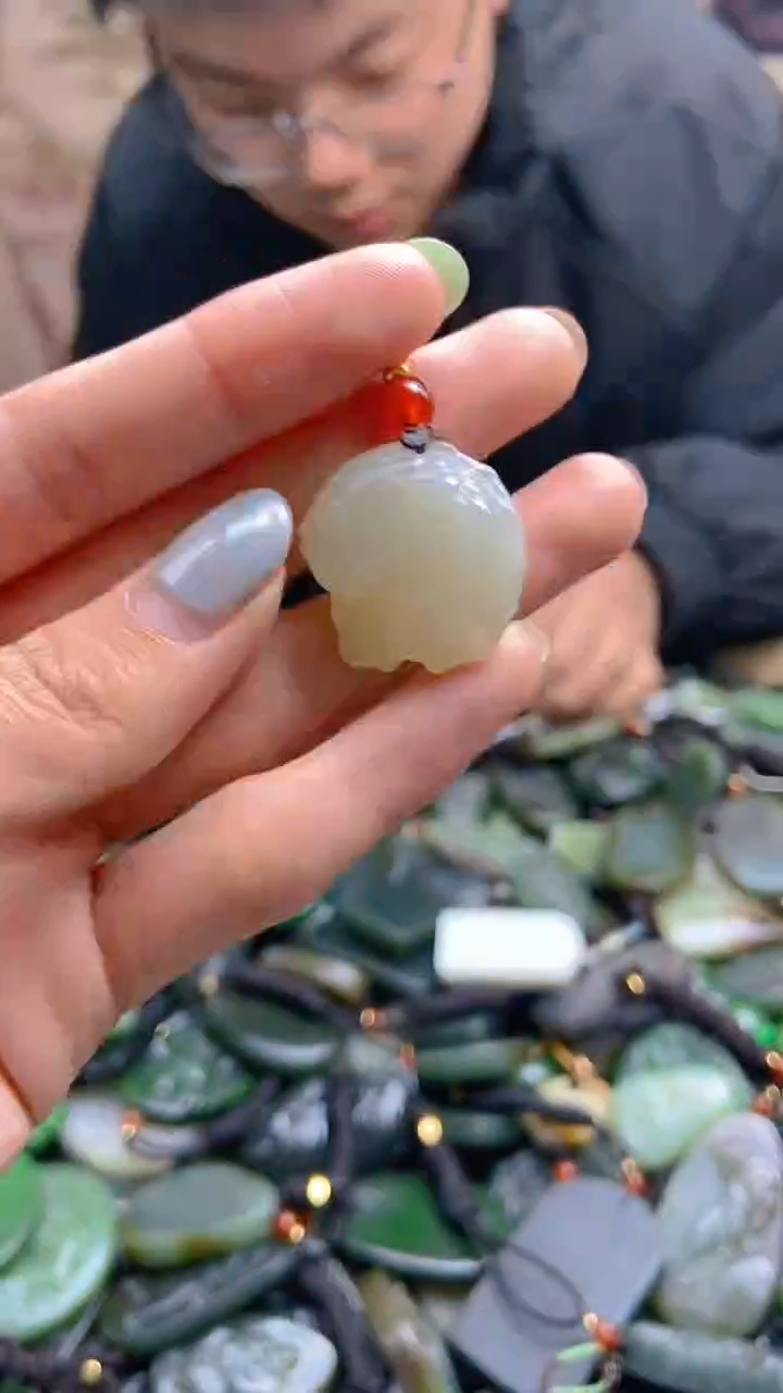 颈饰未镶嵌和田玉4***31