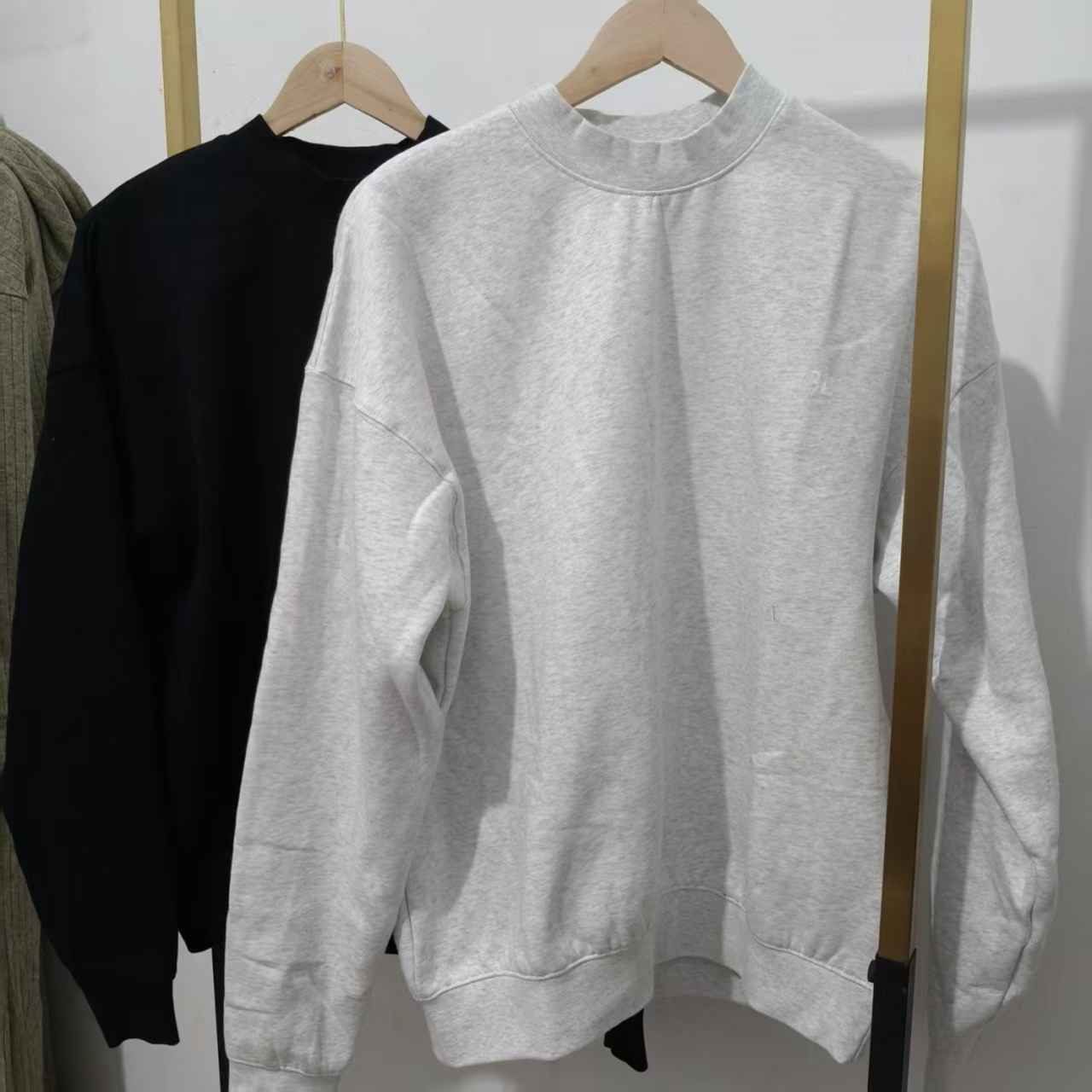 AY【芊浔服装】BL加绒卫衣卫裤套装面料亲肤版型力挺男女同款