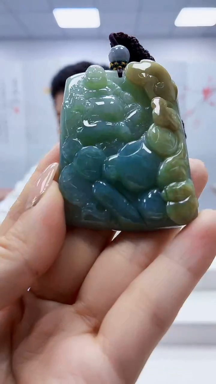 未镶嵌定制翡翠4917ty-毛货挂件69