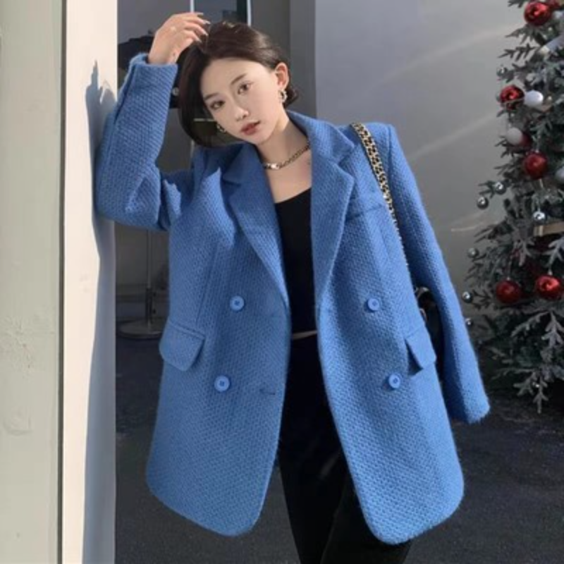 99260-23新款时尚呢子大衣