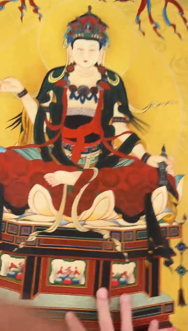 卷轴画唐卡16095
