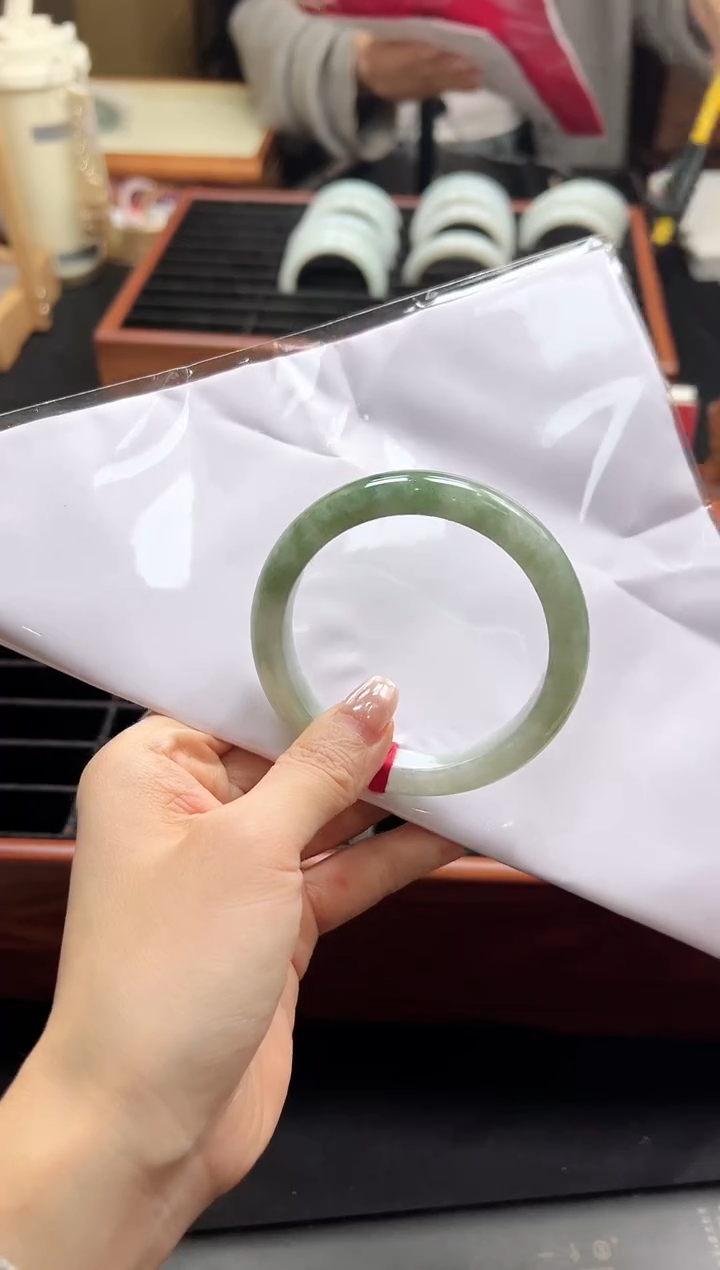 翡翠未镶嵌手镯TS0319-45/56