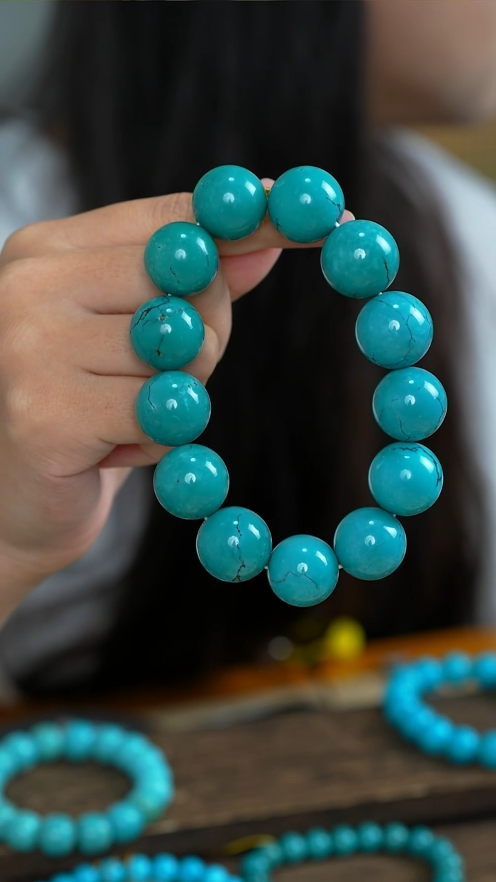 未镶嵌绿松石手串圆珠