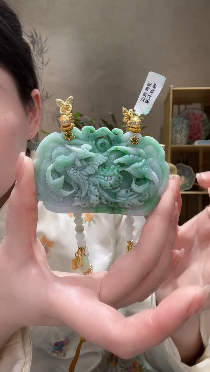 【闪购商品】翡翠颈饰未镶嵌吊坠