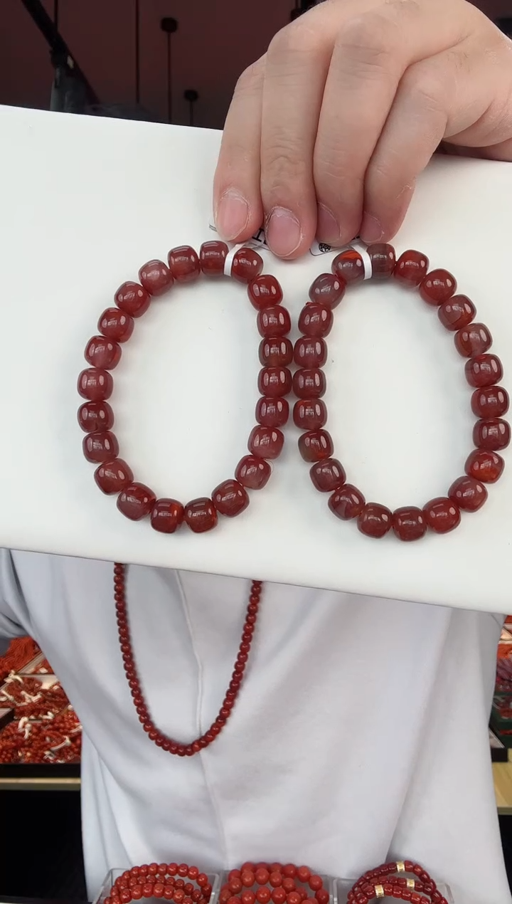 【闪购商品】南红玛瑙瓦西老型手串10+未镶嵌（多样式发其一）