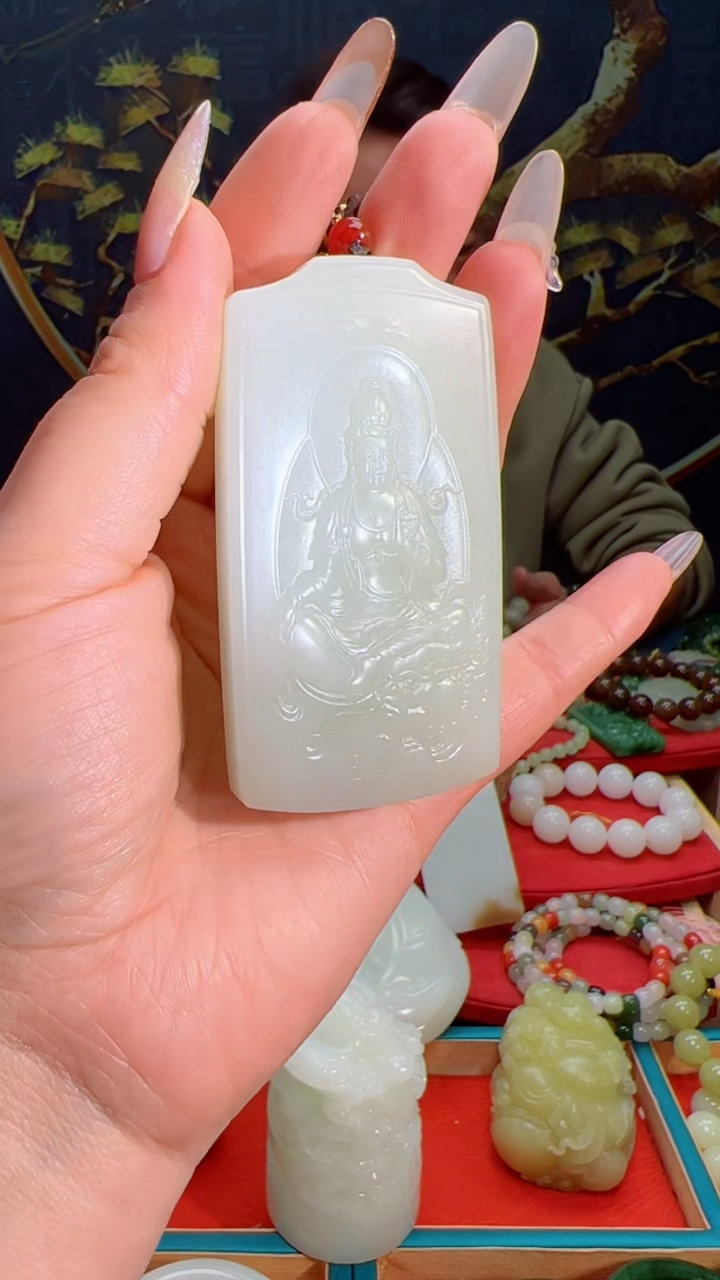 【闪购商品】和田玉吊坠未镶嵌1