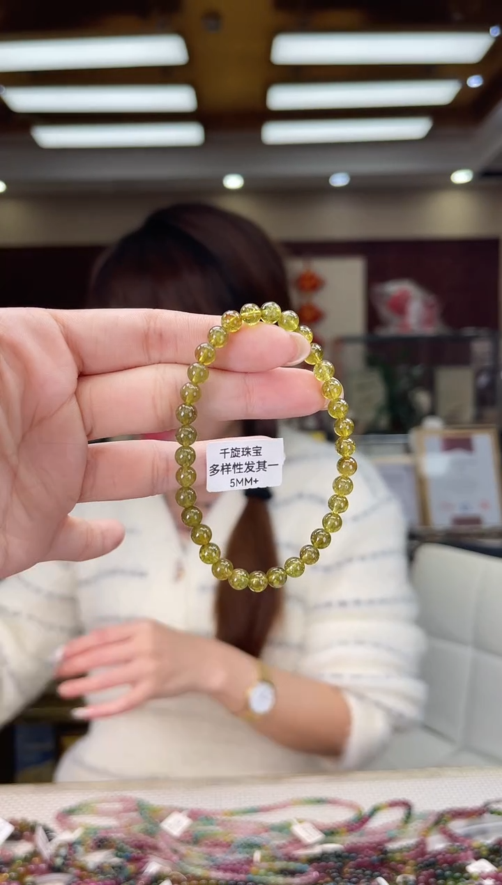 未镶嵌/碧玺5mm+单圈多样性发货