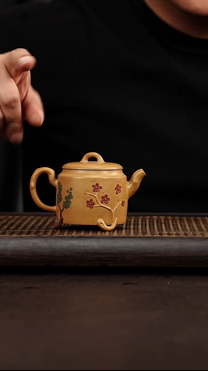 紫砂茶案宜兴悦茗壶紫砂  