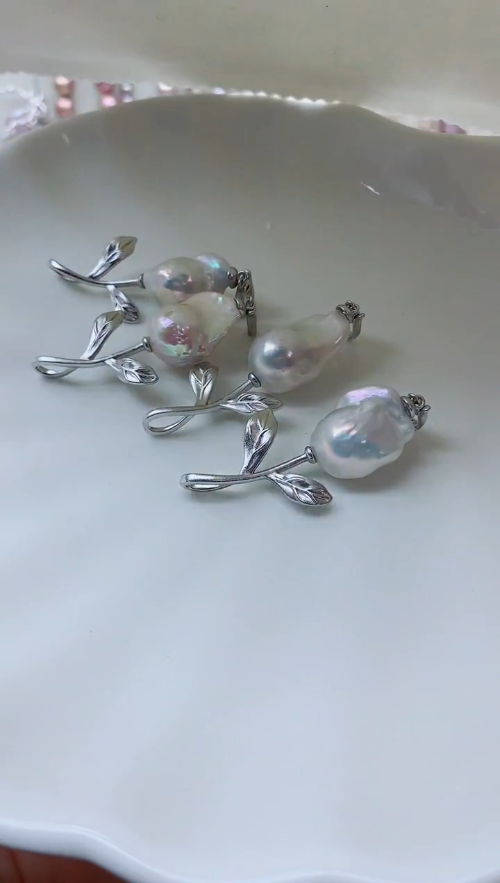 淡水珍珠未镶嵌吊坠(不含链)淡水珍珠吊坠多样性发其一