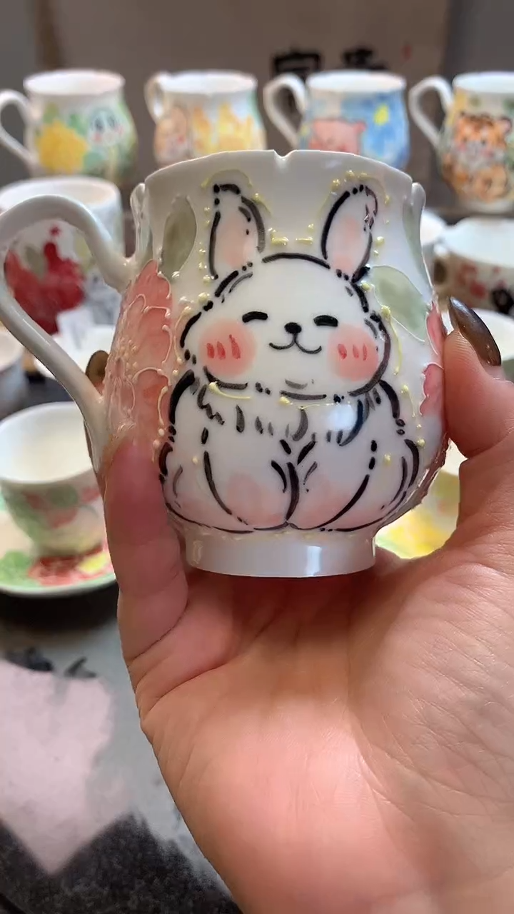 一味*手绘*好运兔