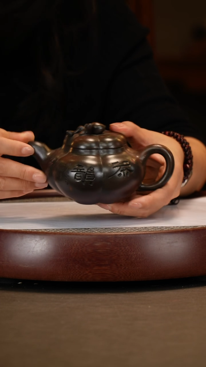 【闪购商品】紫砂茶壶【陈小听】底槽清上合桃