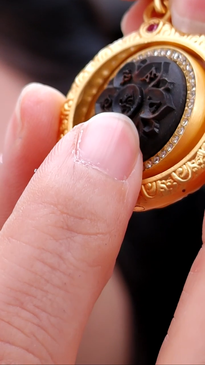 无合金2635双面吊坠     