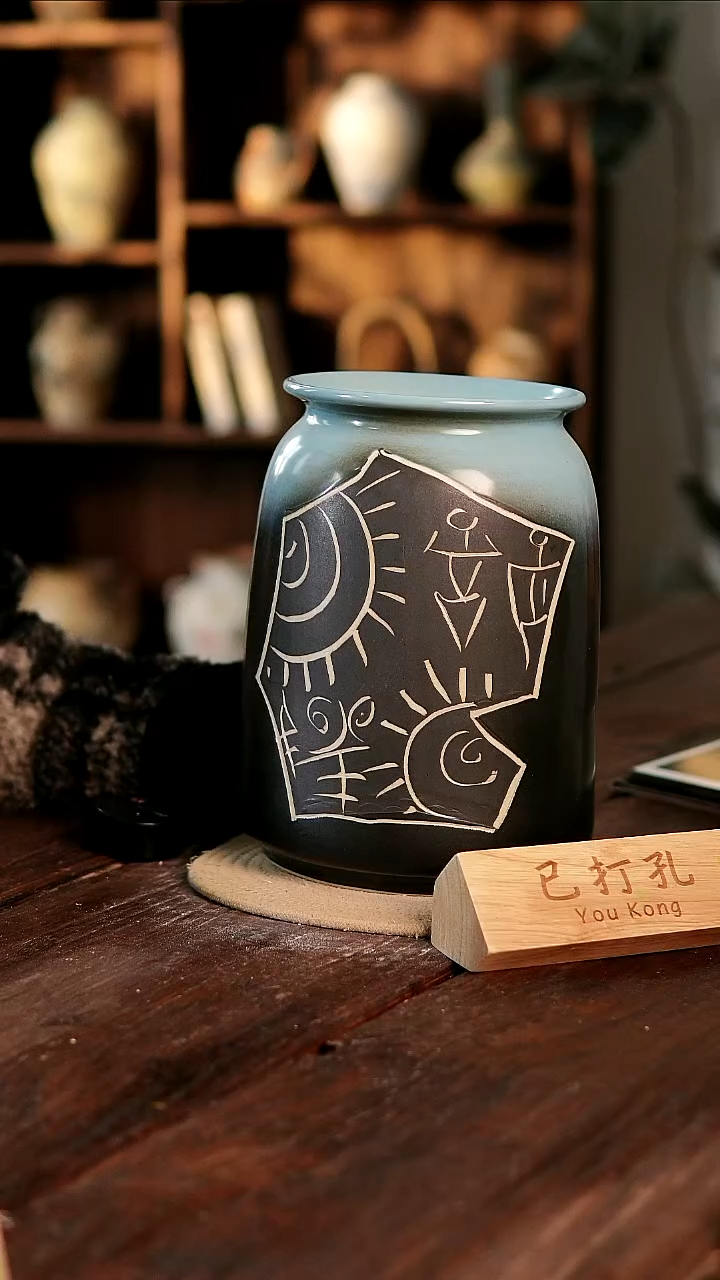 摆件30-154高28口15误差2已打孔