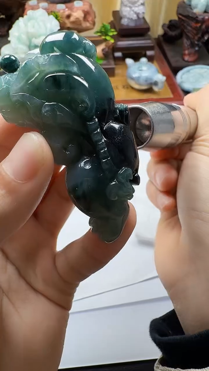 吊坠(不含链)未镶嵌翡翠1