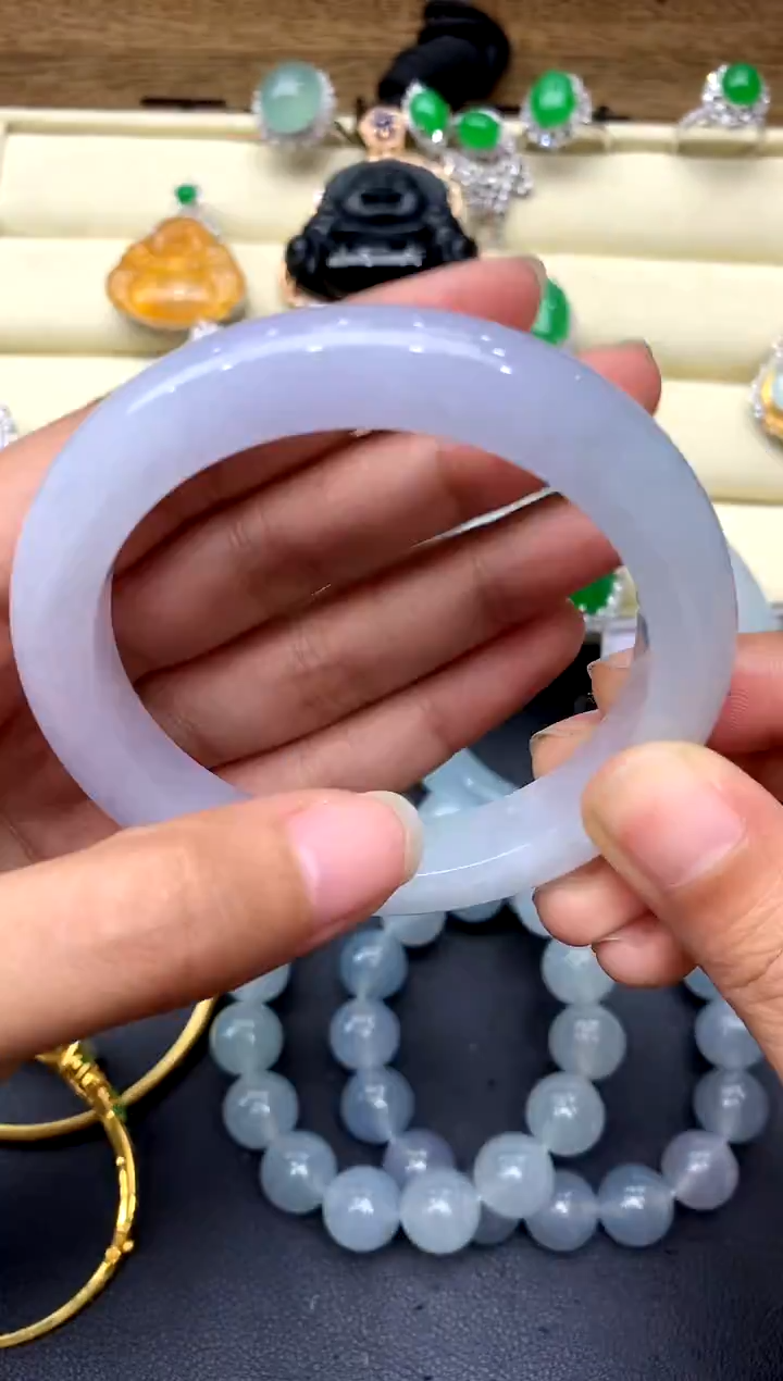 【闪购商品】翡翠手镯未镶嵌448-中国好珍宝