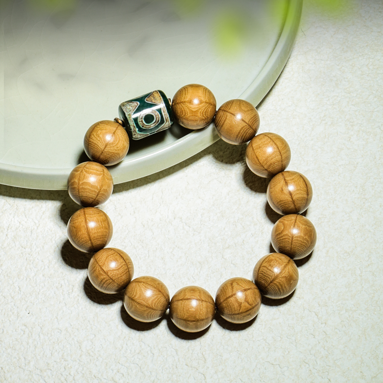 【二楠】正宗六道木1.5降龙佛珠单圈手串 & ER004