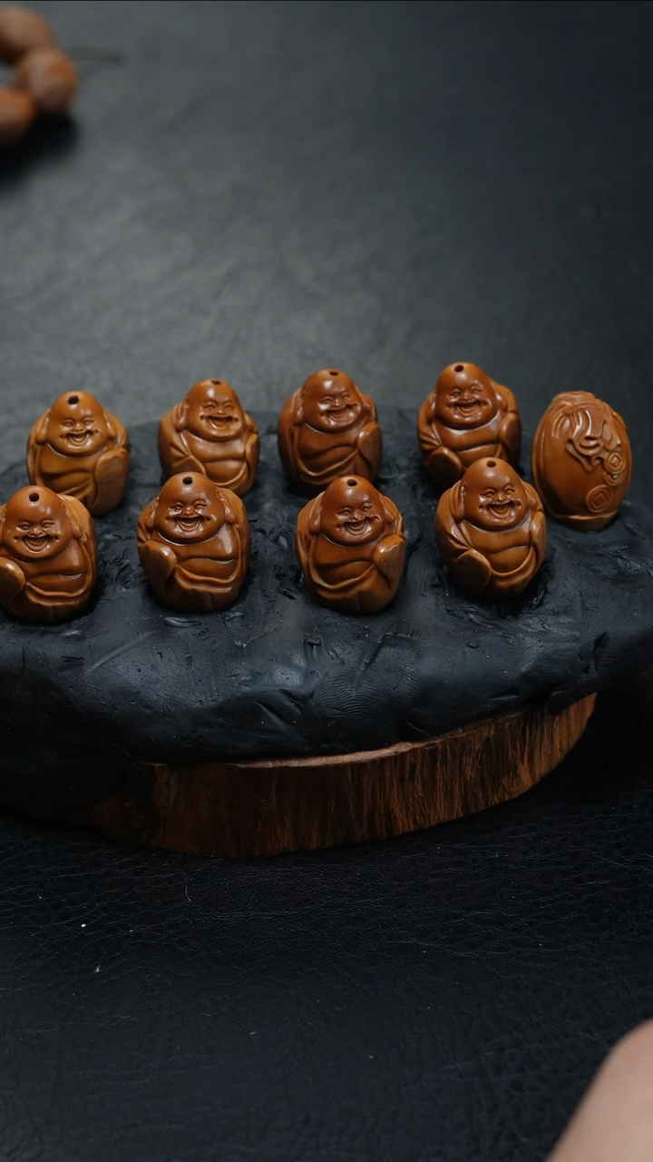 橄榄核手串/手链鱼子精品核雕