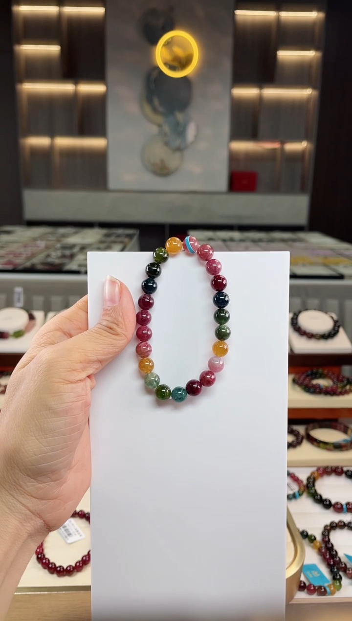 【闪购商品】碧玺单圈手串未镶嵌（多样性发一条）Q   