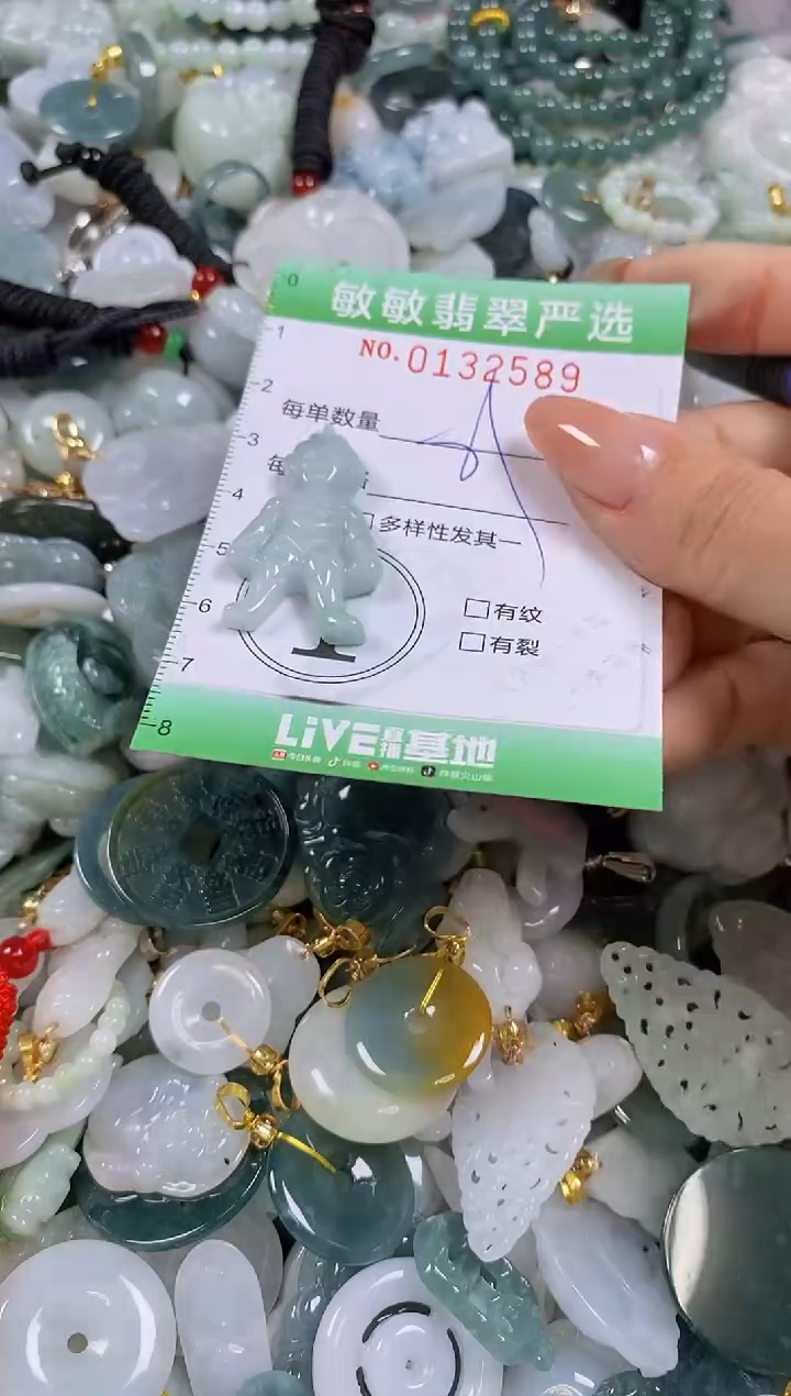 【闪购商品】翡翠颈饰未镶嵌闪购0132589