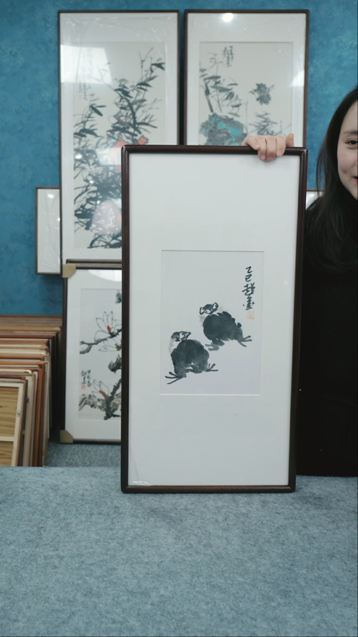 【闪购商品】国画33*66郑志超老师花鸟