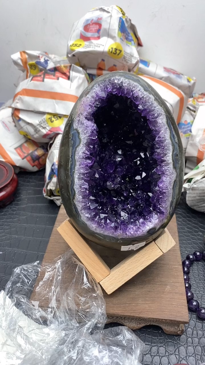 【闪购商品】紫晶1未镶嵌270号龍蛋