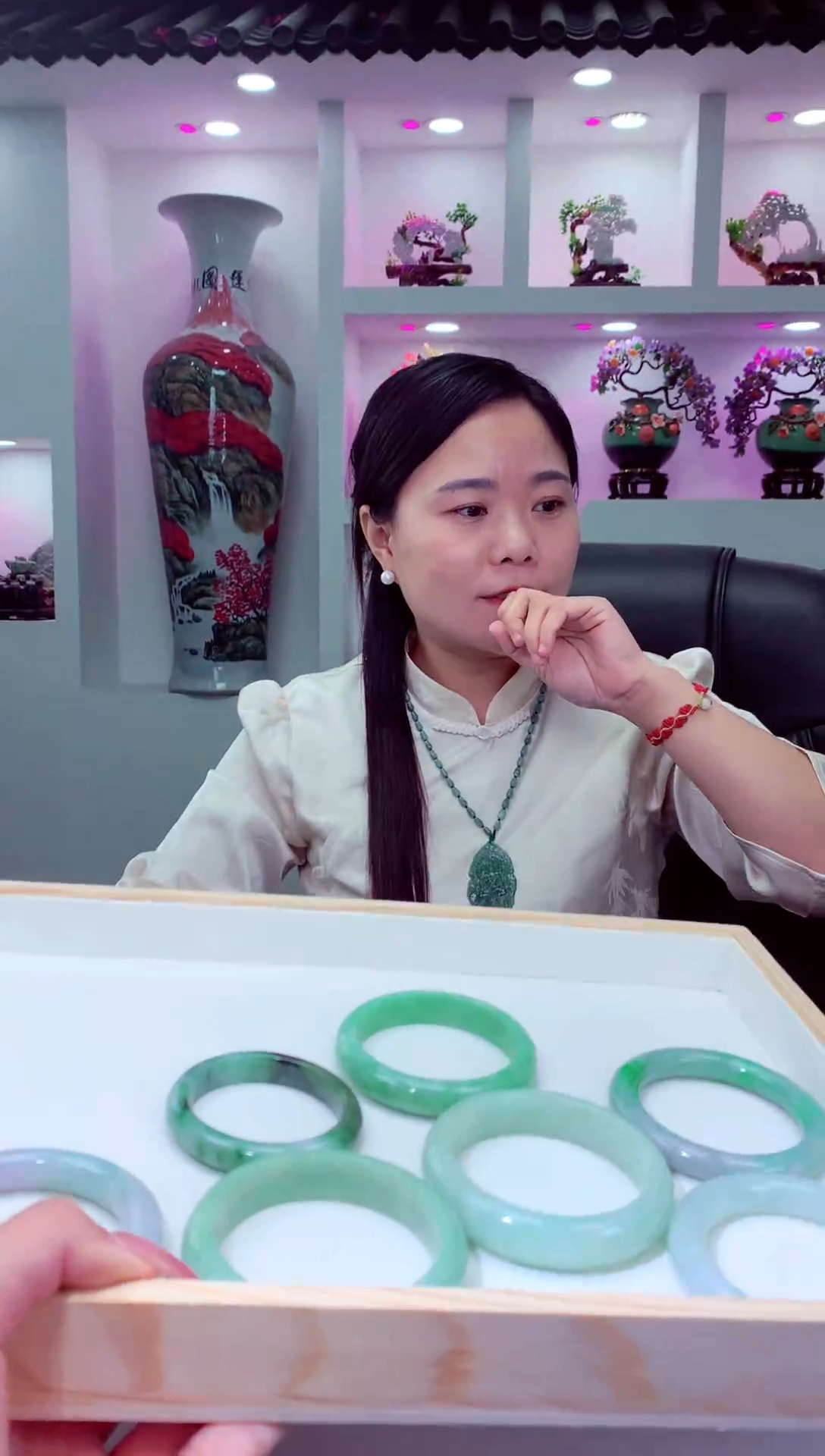 翡翠未镶嵌颈饰天然翡翠（拍一发一）