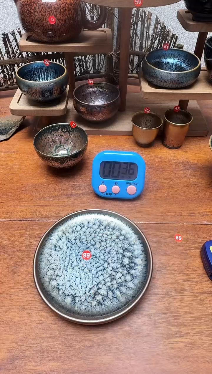 茶盏鸿****饰99号建盏工匠茶器