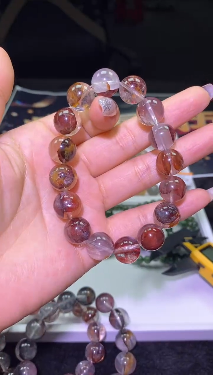 未镶嵌手链水晶胶花-A03-多样性发其一