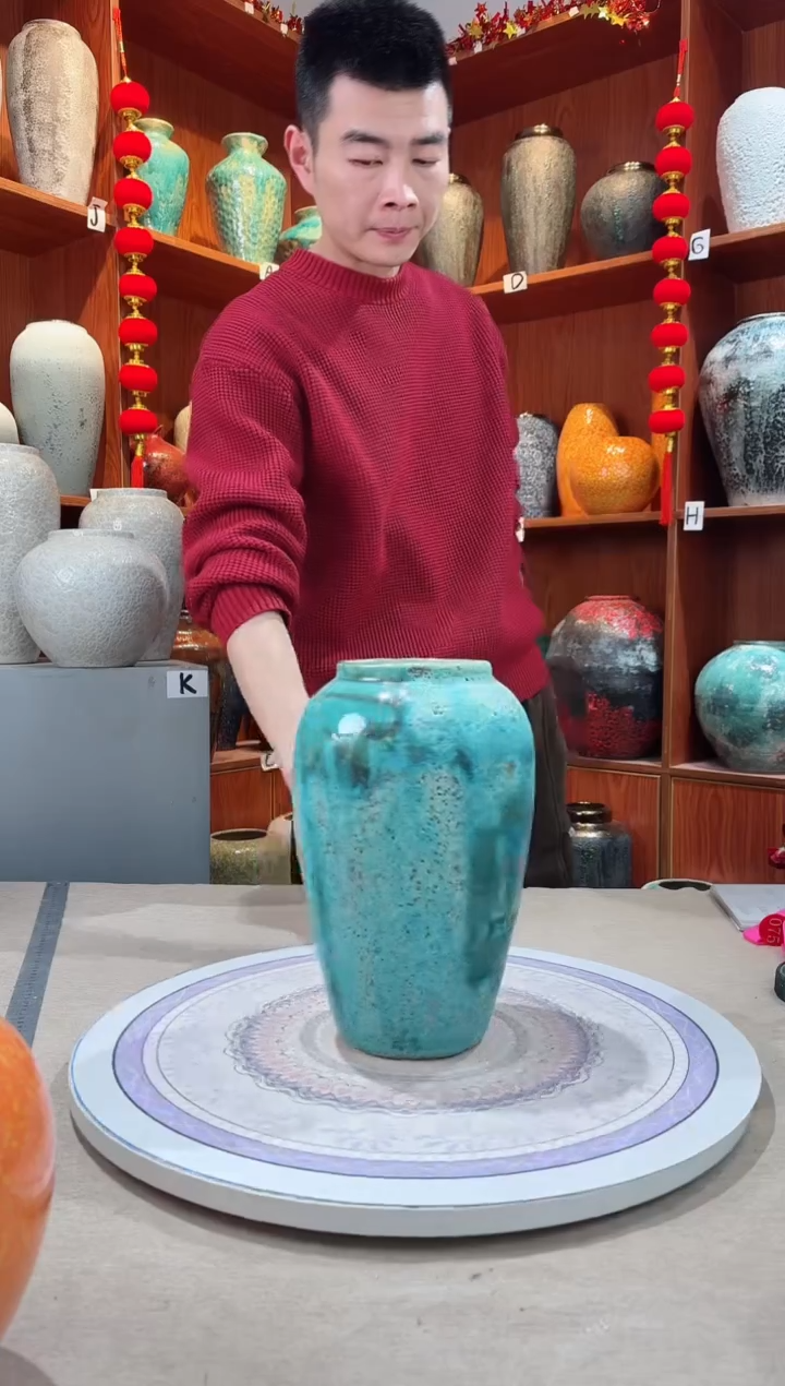 【闪购商品】瓶陶瓷花瓶 无花 瑕疵ZD319 