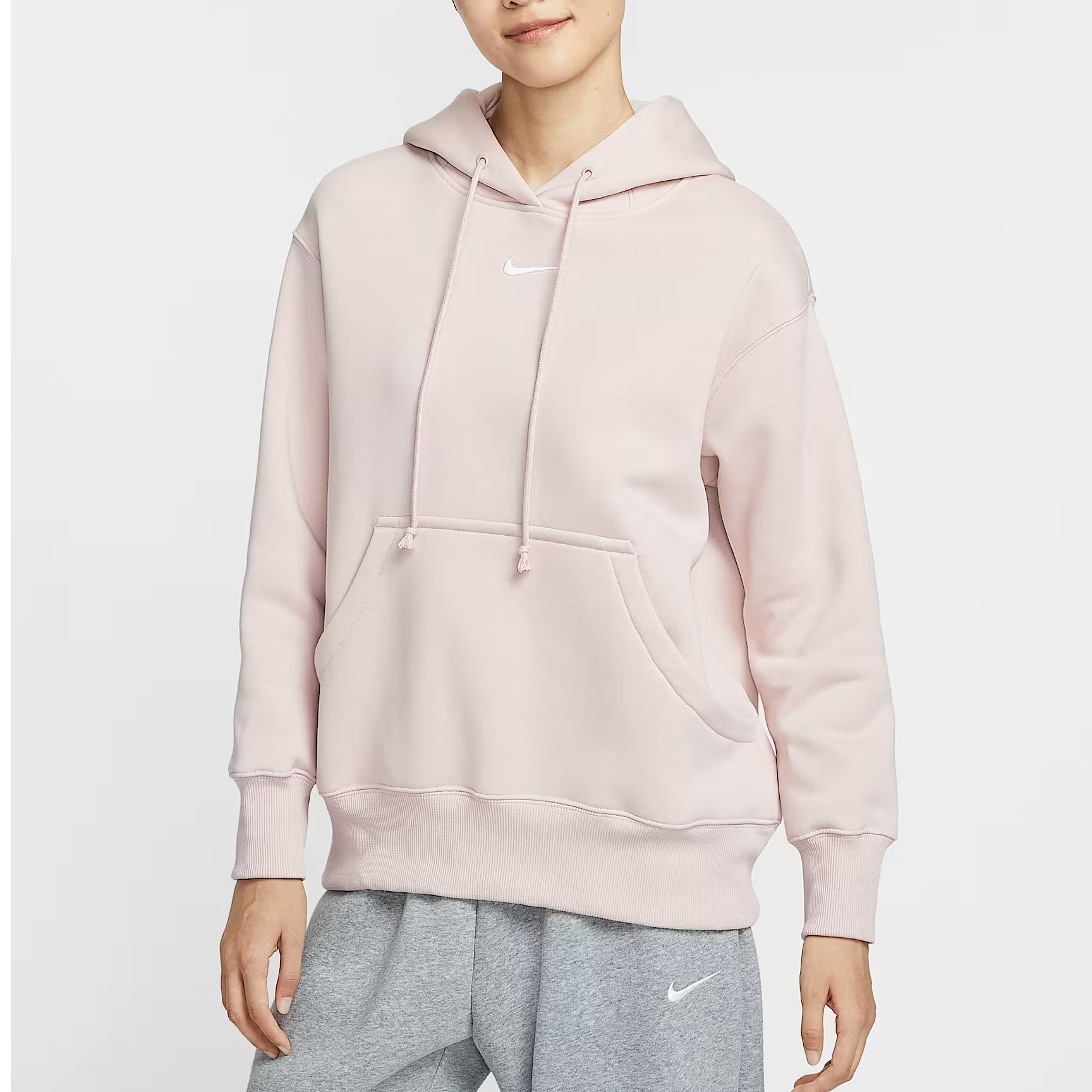 【步步高NK】Nike 女子新款 Oversize 风加绒套头连帽衫DQ5861667