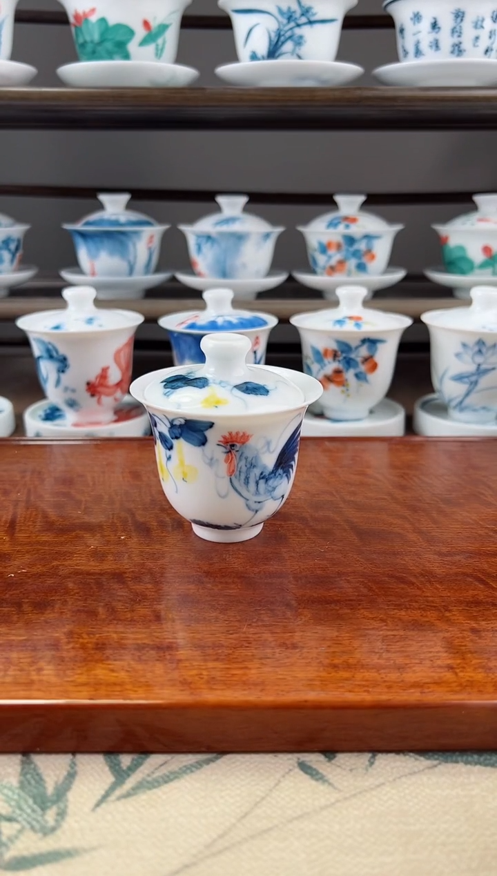 微瑕公鸡二才美人备