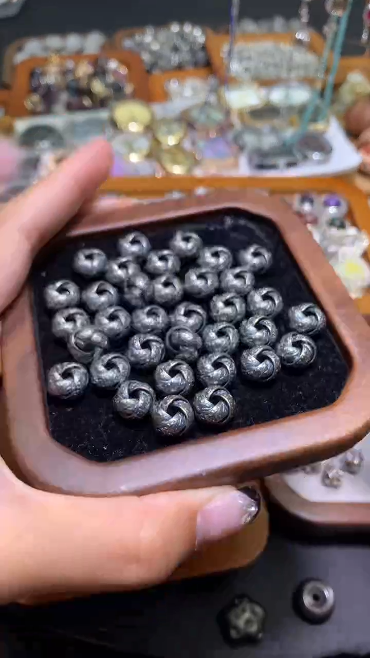 锆石合金3/7银隔珠 6元2个 