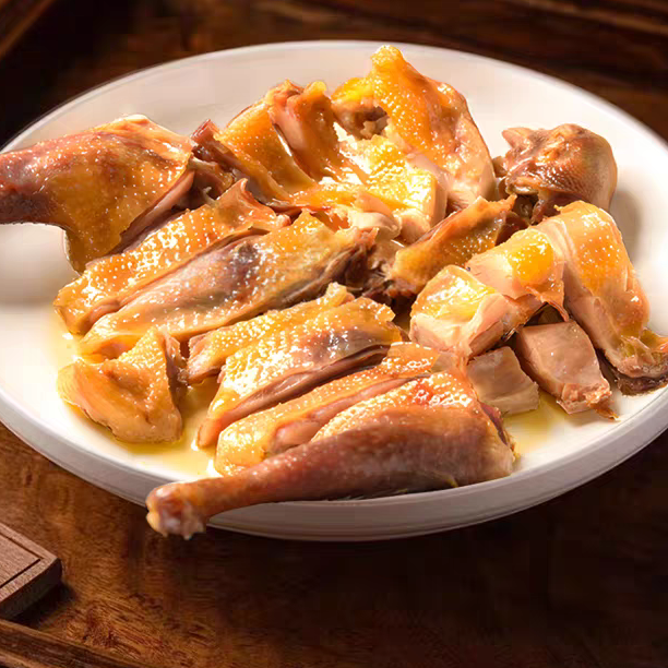 大别山农家散养土鸡自然风干咸鸡99元3只2年老鸡腊味年货整只土鸡黄油老母鸡传统工艺腌制顺丰包邮