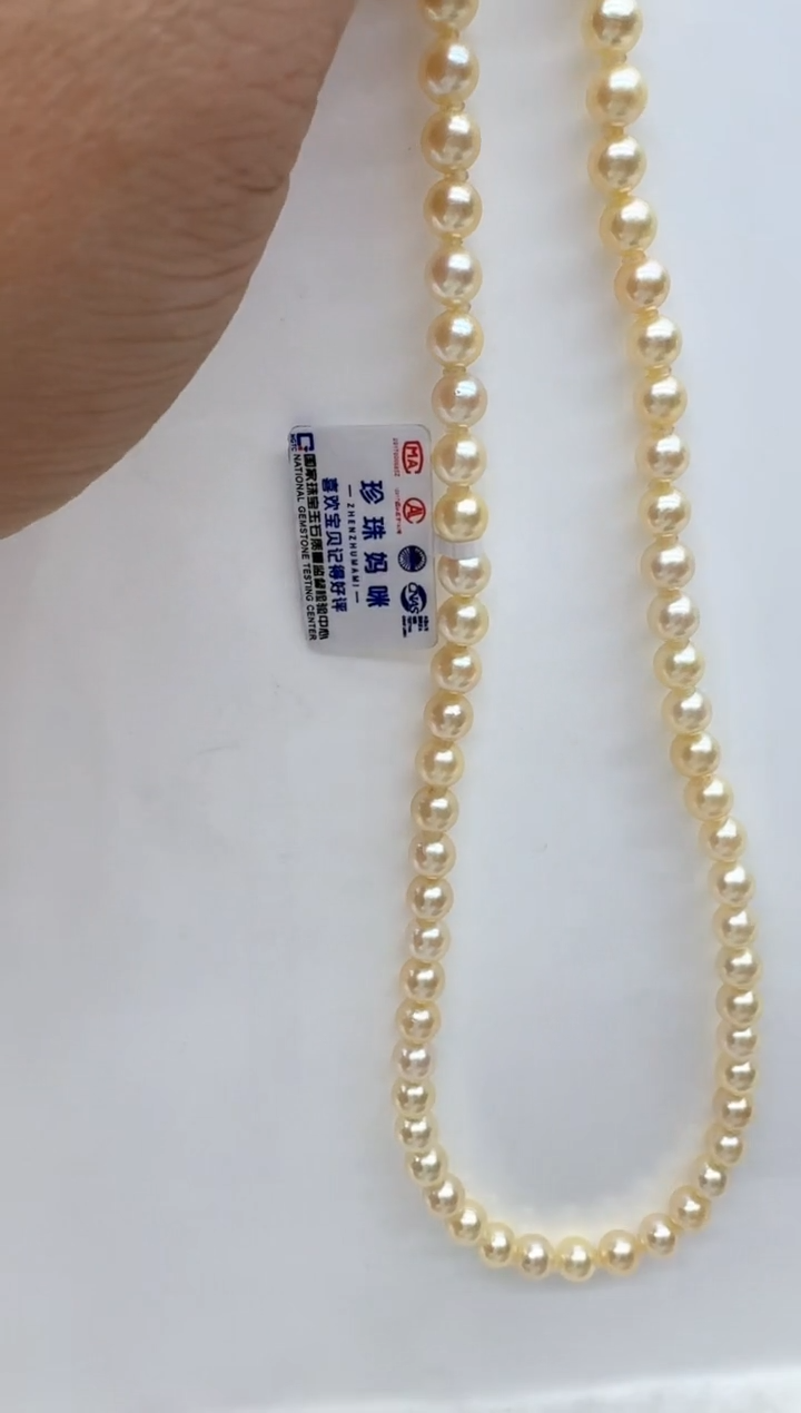 【闪购商品】海水珍珠颈饰银S925镶嵌清货