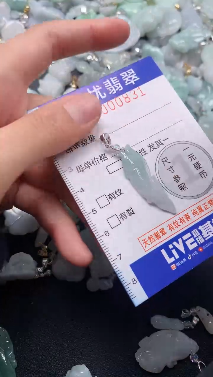 颈饰未镶嵌翡翠831