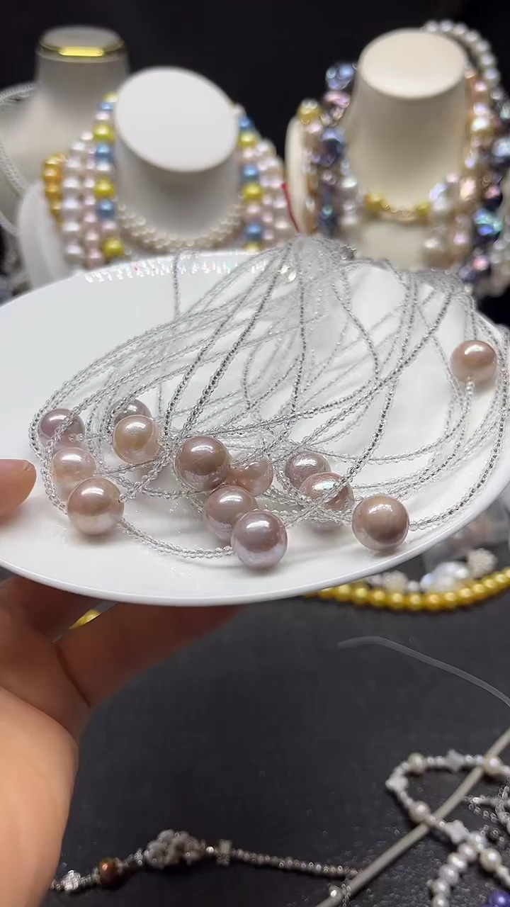 颈饰未镶嵌淡水珍珠多人