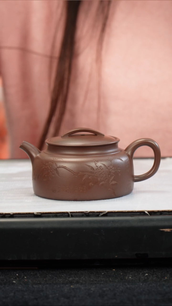 茶壶紫砂红**戒老紫泥汉瓦150