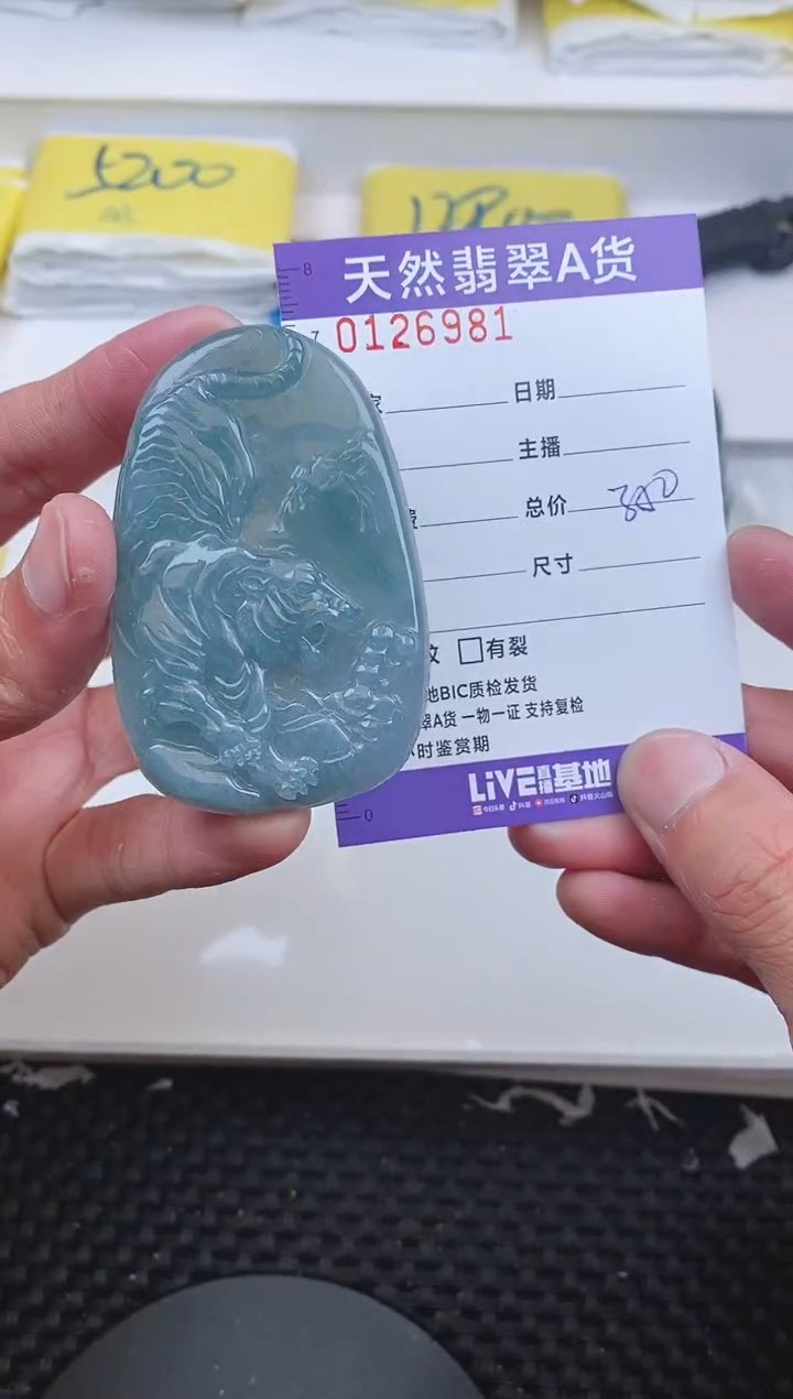 【闪购商品】翡翠颈饰未镶嵌6981........