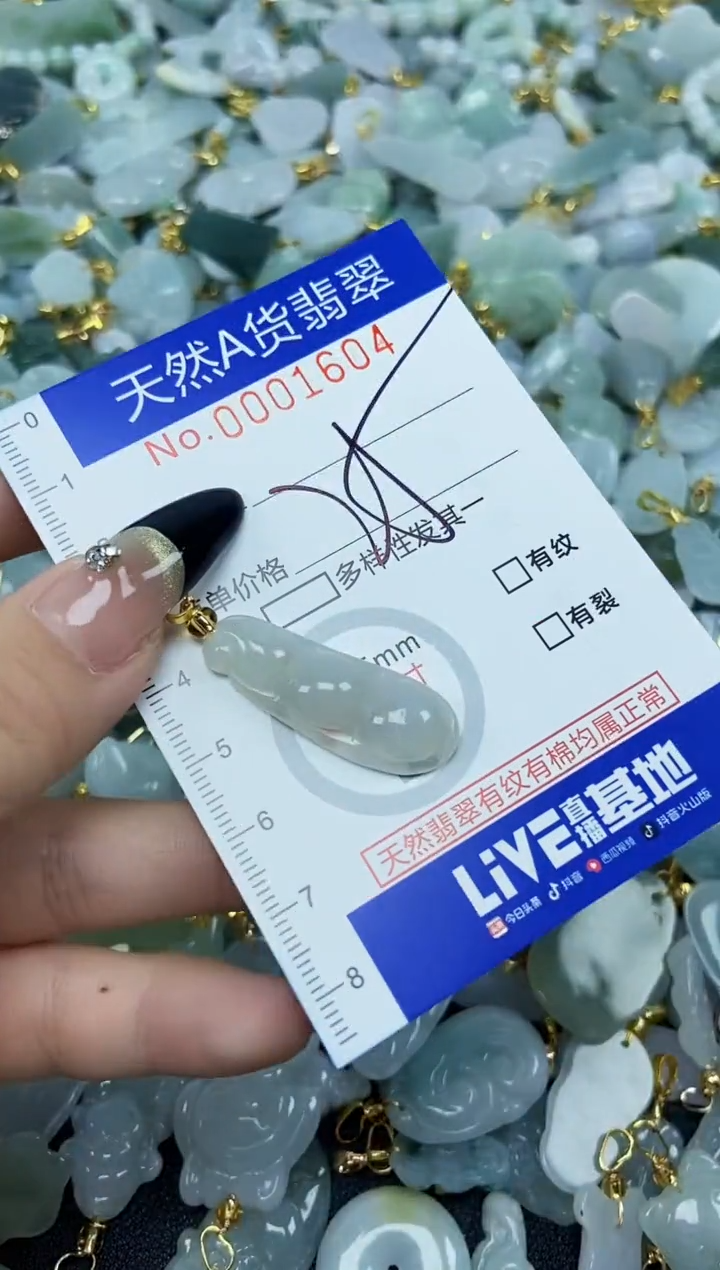 【闪购商品】翡翠颈饰未镶嵌天然A货翡翠