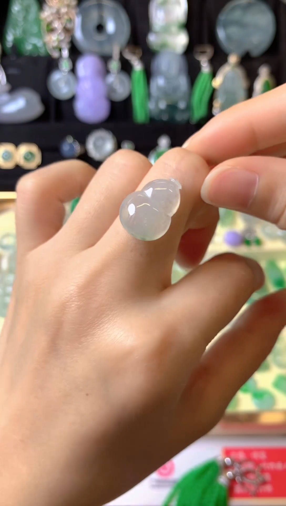 【闪购商品】定制翡翠未镶嵌1裸玉（客户意向镶嵌）