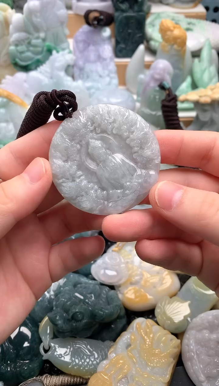 吊坠(不含链)未镶嵌翡翠1