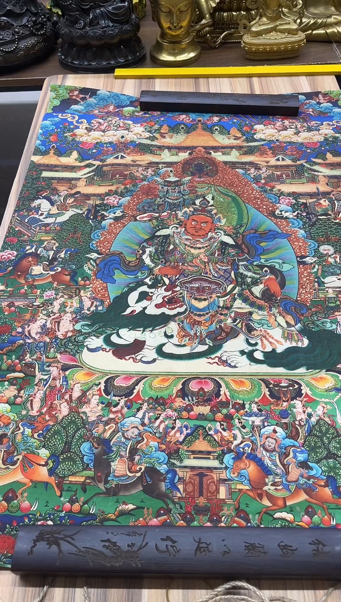 卷轴画精品挂饰 唐卡tk16100